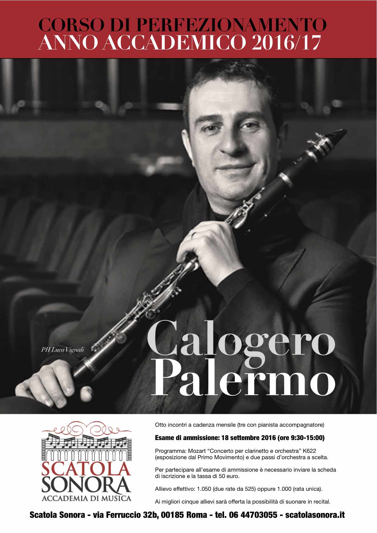 Corso di Perfezionamento Calogero Palermo