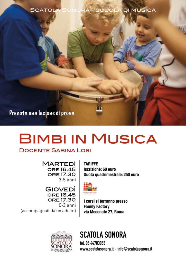 Scopri di più sull'articolo Bimbi in Musica – Prenota una lezione di prova