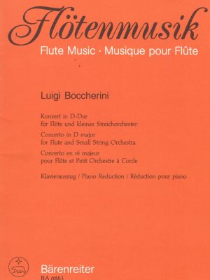 BOCCHERINI, LUIGI – CONCERTO IN RE MAGGIORE