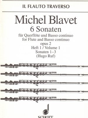 BLAVET, MICHEL – 6 SONATEN  VOL 1 SONATEN 1-3
