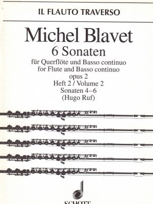 BLAVET , MICHEL – 6 SONATEN VOL2 SONATEN 4-6