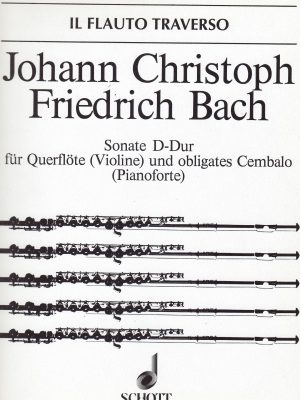 BACH, JOHANN CHRISTOPH FRIEDRICH – SONATE D-DUR