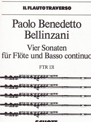 BELLINZANI, PAOLO BENEDETTO – VIER SONATEN