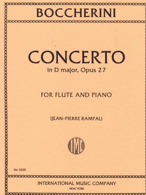 BOCCHERINI, LUIGI – CONCERTO IN D MAJOR OP. 27