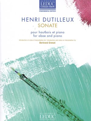 DUTILLEUX, HENRI – SONATE