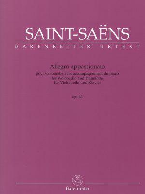 SAINT-SAËNS, CAMILLE – ALLEGRO APPASSIONATO OP.43