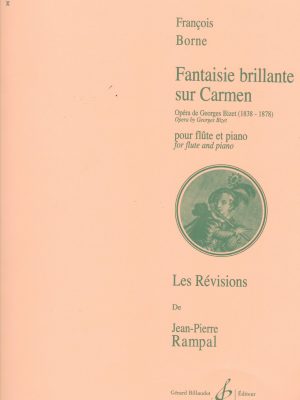 BORNE, FRANÇOIS – FANTASIE BRILLANTE SUR CARMEN
