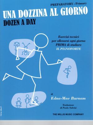 BURNAM, EDNA MAE – UNA DOZZINA AL GIORNO PREPARATORY  – PRIMARY (BLU)