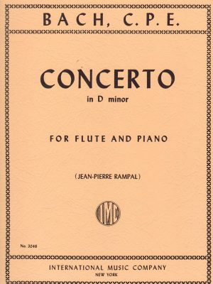 BACH, CARL PHILIPP EMANUEL – CONCERTO IN D MINOR