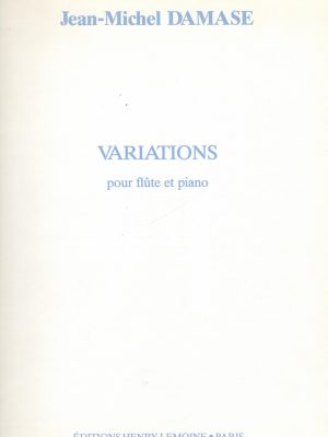 DAMASE, JEAN-MICHEL – VARIATIONS