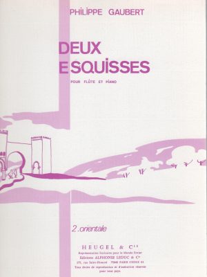 GAUBERT, PHILIPPE – DEUX ESQUISSE 2. ORIENTALE