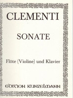 CLEMENTI, MUZIO – SONATE