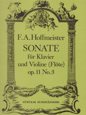 HOFFMEISTER, FRANZ ANTON – SONATE OP.11 n.3