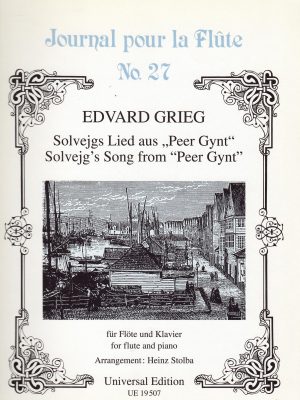 GRIEG, EDVARD – SOLVEJGS LIED AUS “PEER GYNT”
