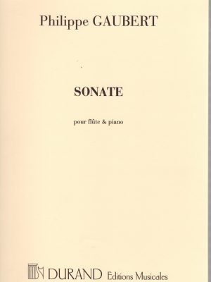 GAUBERT, PHILIPPE – SONATE