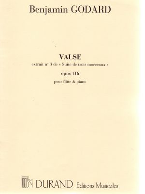 GODARD, BENJAMIN – SUITE DE TROIS MORCEAUX OP.116 – VALSE