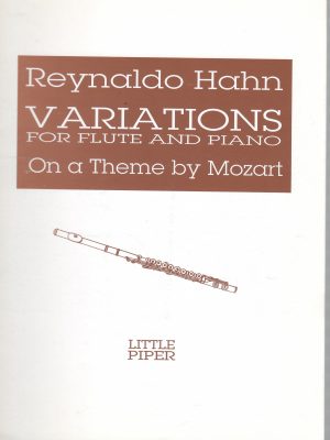 HAHN, REYNALDO – VARIATIONS ON MOZART