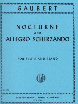 GAUBERT, PHILIPPE – NOTTURNO E ALLEGRO SCHERZANDO