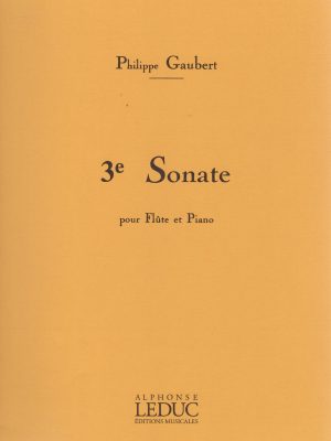 GAUBERT, PHILIPPE – TERZA SONATA