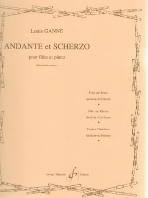 GANNE, LOUIS – ANDANTE ET SCHERZO