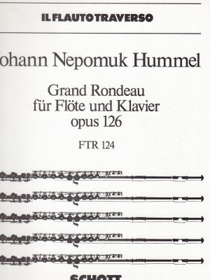 HUMMEL, JOHANN NEPOMUK – GRAND RONDEAU OP. 126