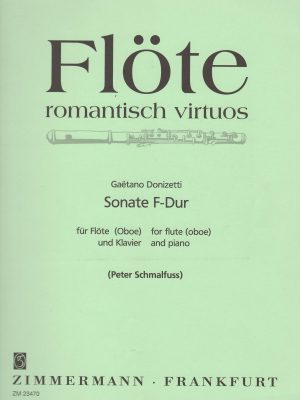 DONIZETTI, GAETANO – SONATE F-DUR