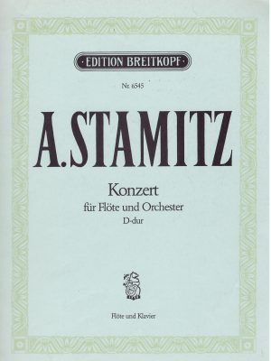 STAMITZ, ANTON – CONCERTO IN RE MAGGIORE