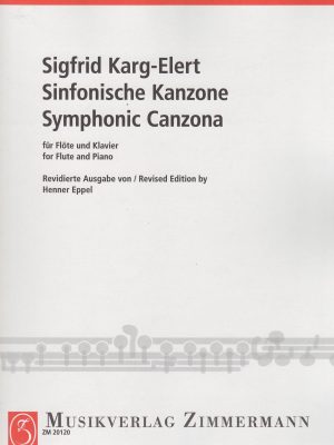KARG-ELERT, SIGFRID – SINFONISCHE KANZONE