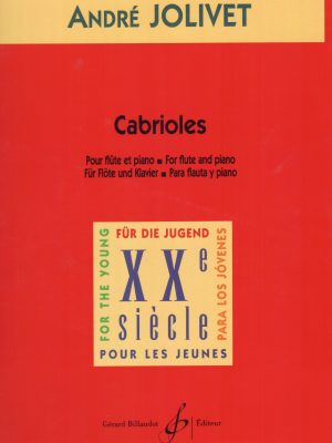 JOLIVET, ANDRE’ – CABRIOLES