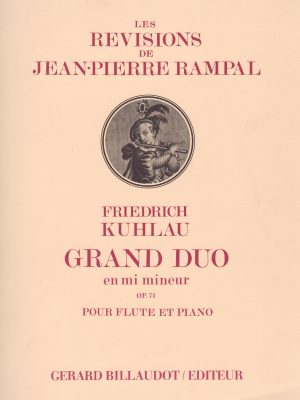 KUHLAU, FRIEDRICH – GRAN DUO IN MI MIN. OP.71