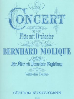 MOLIQUE, BERNHARD – CONCERT D-MOLL OP.69