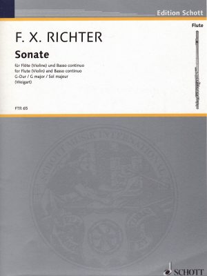 RICHTER, FRANZ XAVER – SONATE G-DUR