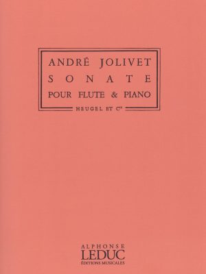 JOLIVET, ANDRE’ – SONATA PER FLAUTO E PIANO