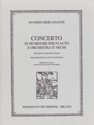 MERCADANTE, SAVERIO – CONCERTO IN MI MINORE