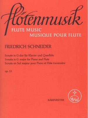 SCHNEIDER, FRIEDRICH – SONATE IN G-DUR
