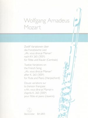 MOZART, WOLFGANG AMADEUS – 12 VARITIONEN