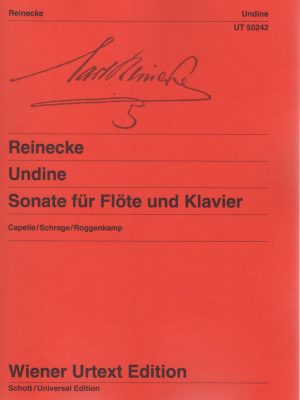 REINECKE, CARL – SONATA “UNDINE” OPUS 167