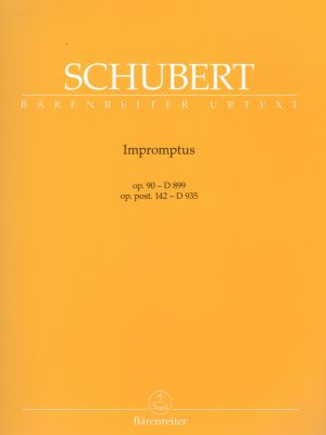 SCHUBERT, FRANZ – IMPROMPTUS D899