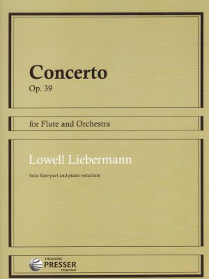 LIEBERMANN, LOWELL – CONCERTO PER FLAUTO E ORCHESTRA op.39