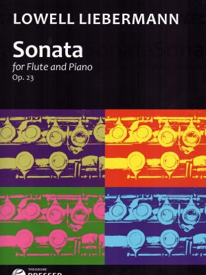 LIEBERMANN, LOWELL – SONATA PER FLAUTO OP.23