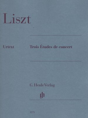 LISZT, FRANZ – TROIS ETUDES DE CONCERT