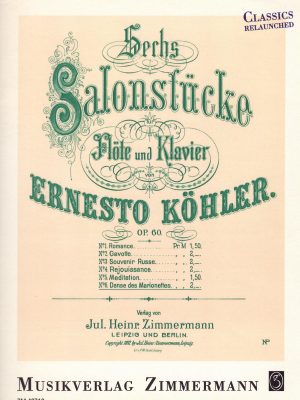 KÖHLER, ERNESTO – DANSE DES MARIONETTES OP60,6