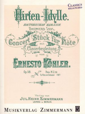 KÖHLER, ERNESTO – HIRTEN IDYLLE OP.58