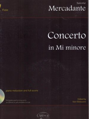 MERCADANTE, SAVERIO – CONCERTO IN MI MINORE