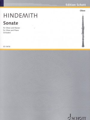 HINDEMITH, PAUL – SONATA PER OBOE