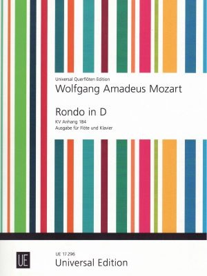 MOZART, WOLFGANG AMADEUS – RONDO  IN D
