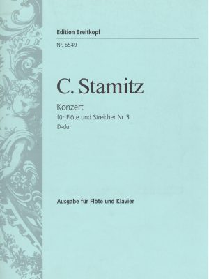 STAMITZ, CARL – CONZERT N. 3 D-DUR