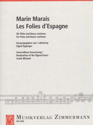 MARAIS, MARIN – LES FOLIES D’ESPAGNE