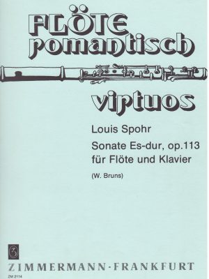 SPOHR, LUDWIG – SONATE ES-DUR OP. 113