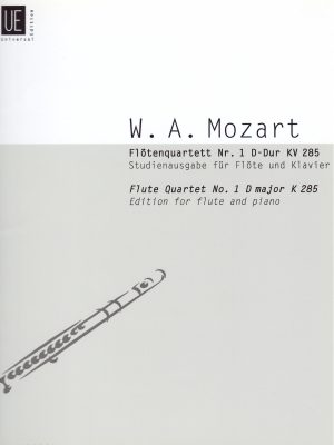 MOZART, WOLFGANG AMADEUS – FLÖTENQUARTETT NR. 1 D-DUR KV 285